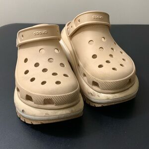 CROCS Beige Clogs